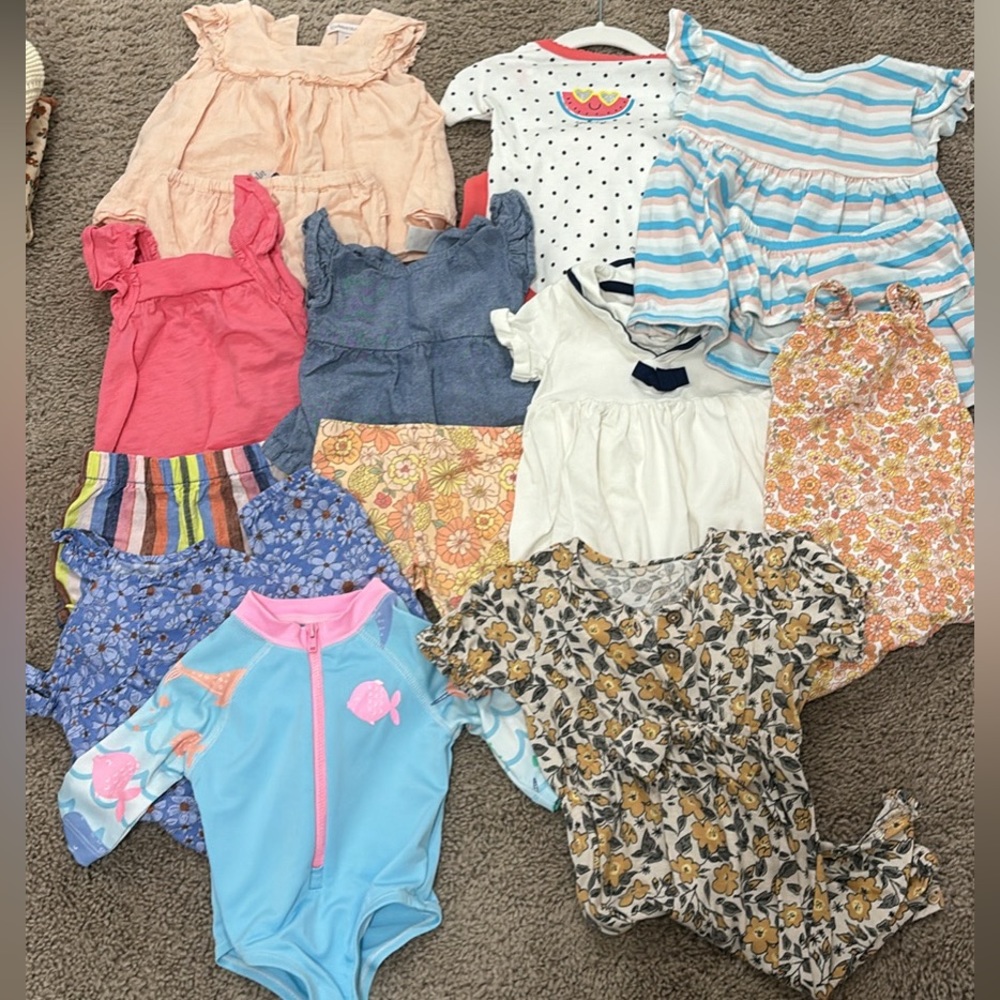 Baby girls summer bundle 6m